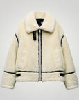 Veste d'Hiver Chic en Peluche Confortable 2 - Mode Lumière