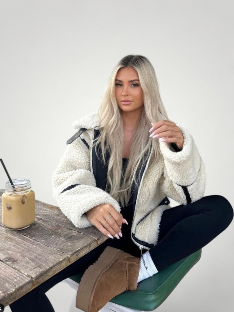 Veste d'Hiver Chic en Peluche Confortable 1 - Mode Lumière
