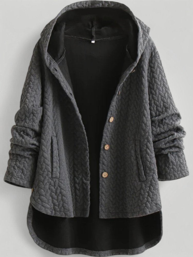 Veste d'Hiver Élégante avec Capuche Pratique 1 - Mode Lumière