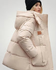 Veste d'Hiver Matelassée Imperméable avec Capuche 1 - Mode Lumière
