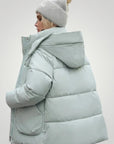 Veste d'Hiver Matelassée Imperméable avec Capuche 6 - Mode Lumière