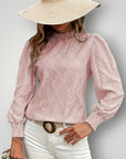 Blouse Élégante à Col Montant 8