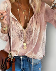 Blouse Élégante avec Détails en Dentelle 2