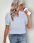 Blouse Femme Rayée Élégante et Confortable 2