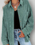 Chemise Vintage en Velours Élégante 6