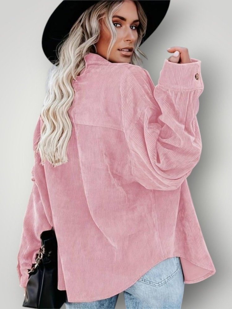 Chemise Vintage en Velours Élégante 2