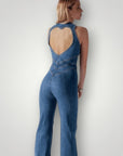 Combinaison Jean Femme Élégante et Confortable 2