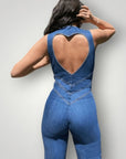 Combinaison Jean Femme Élégante et Confortable 5