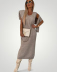 Ensemble Midi Chic avec Col Roulé Confortable 5 - Mode Lumière
