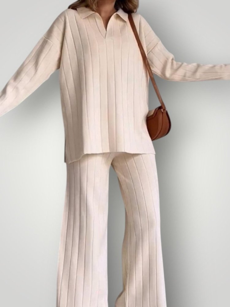 Ensemble Rayé Élégant et Confortable 1