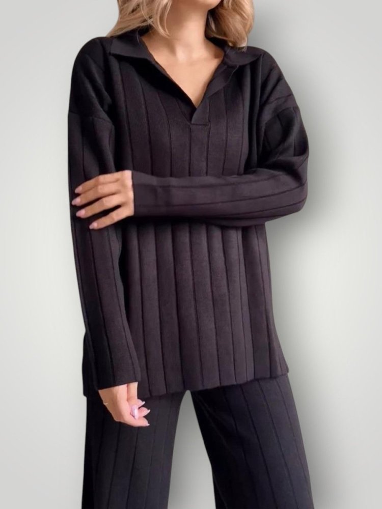 Ensemble Rayé Élégant et Confortable 4