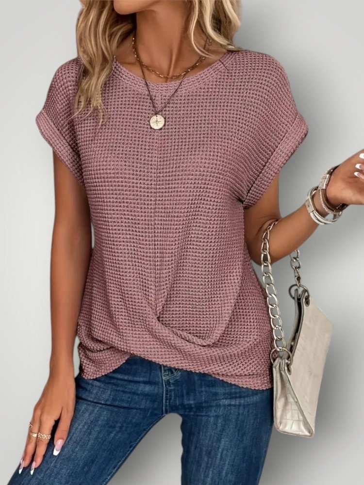 Haut Tricoté Décontracté au Style Élégant 8
