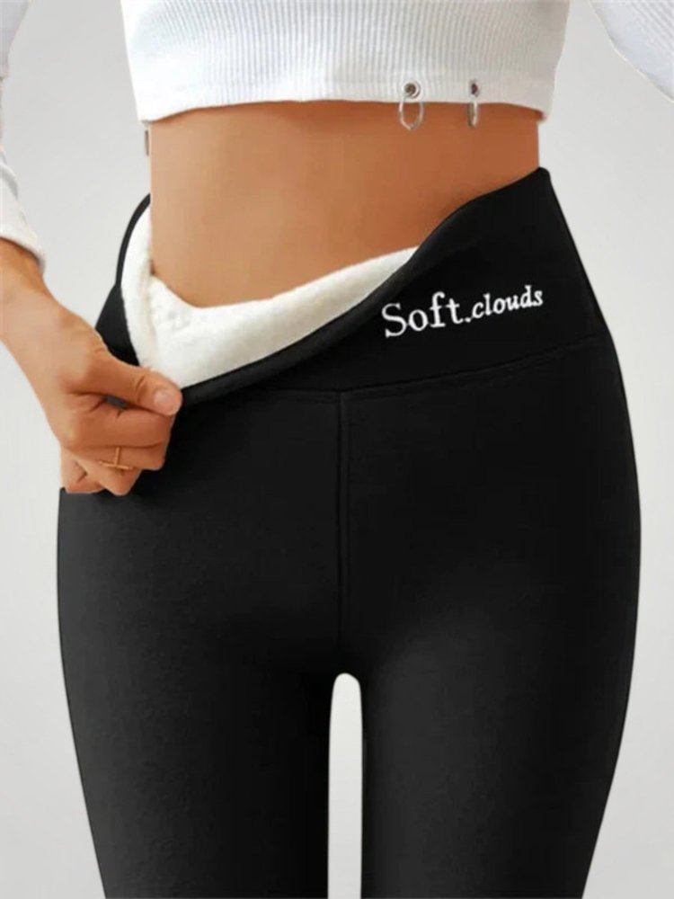 Legging Femme Polaire Sculptant Confortable 2 - Mode Lumière