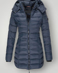 Manteau Long Femme Hiver Élégant et Chic 2