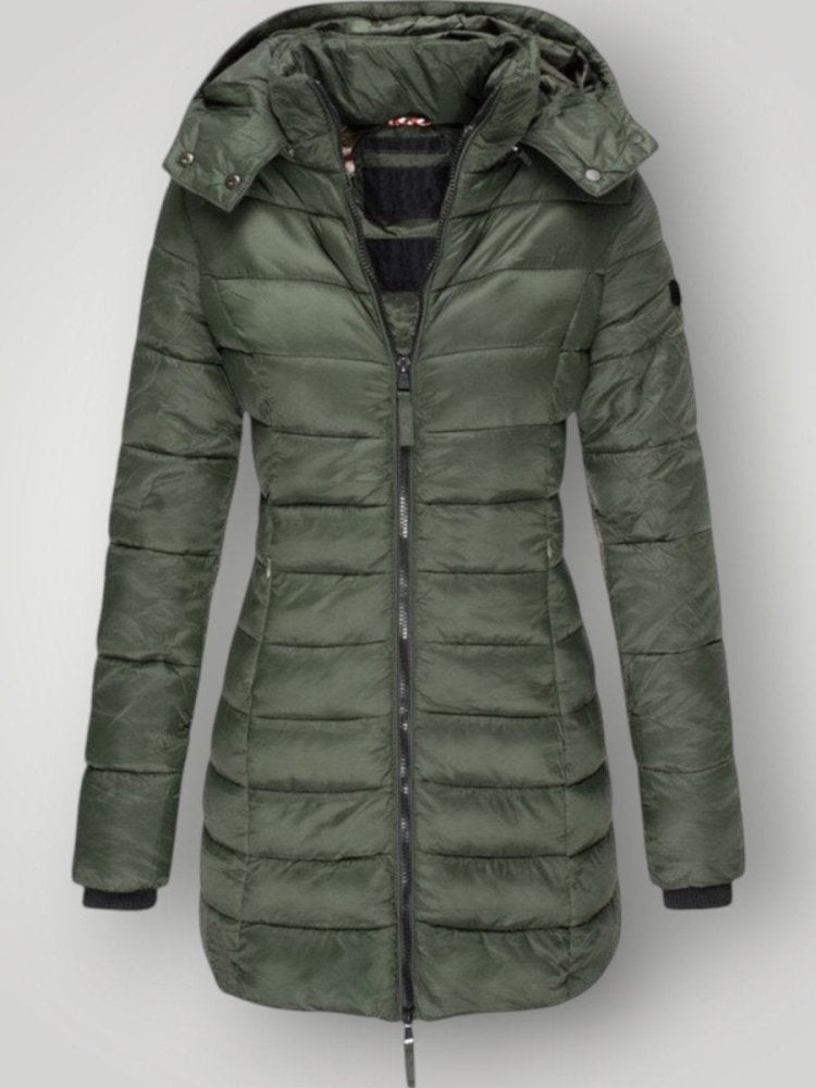 Manteau Long Femme Hiver Élégant et Chic 3