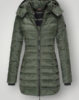 Manteau Long Femme Hiver Élégant et Chic 3