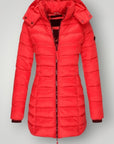 Manteau Long Femme Hiver Élégant et Chic 5