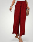 Pantalon Évasé Femme au Style Élégant 2 - Mode Lumière