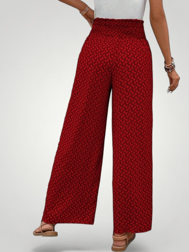 Pantalon Évasé Femme au Style Élégant 4 - Mode Lumière