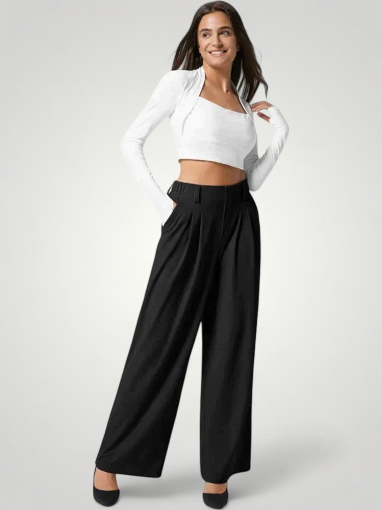 Pantalon Fluide Femme Élégant et Flatteur 6 - Mode Lumière
