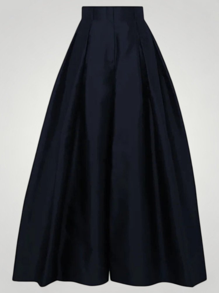 Pantalon Fluide Femme Taille Haute Élégant 3 - Mode Lumière