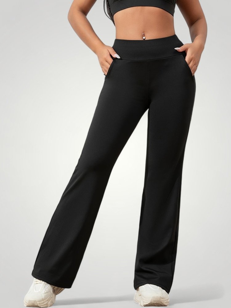 Pantalon Yoga Femme Taille Haute Confortable 1 - Mode Lumière
