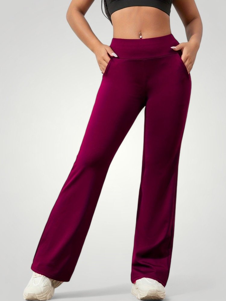 Pantalon Yoga Femme Taille Haute Confortable 8 - Mode Lumière