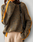 Pull à Col Roulé Élégant Confortable 1
