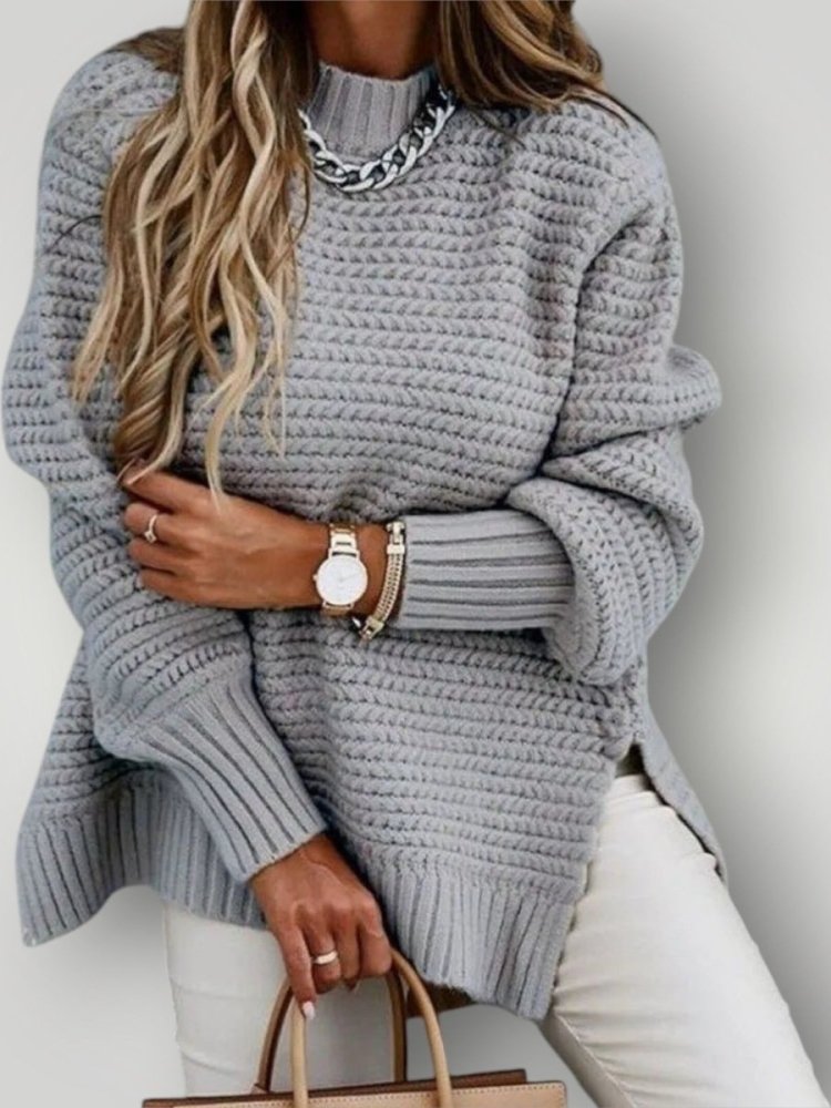 Pull Col Roulé Femme Élégant et Confortable 2
