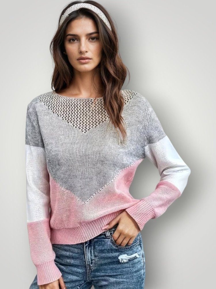 Pull Décontracté en Maille Élégant 0