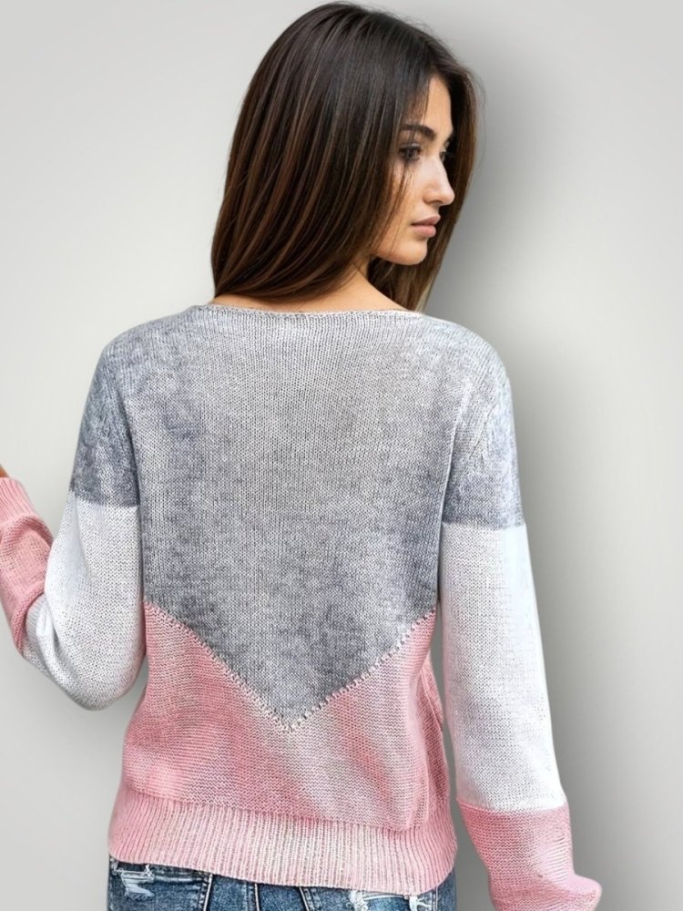 Pull Décontracté en Maille Élégant 2