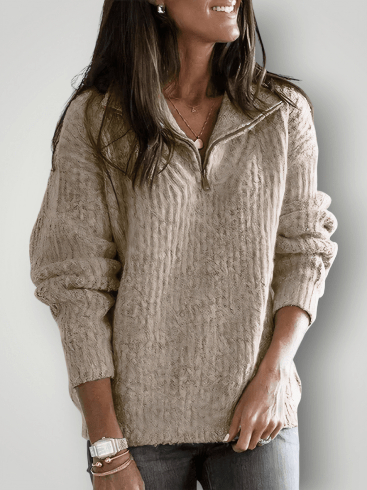 Pull Élégant au Style Contemporain Confortable 2