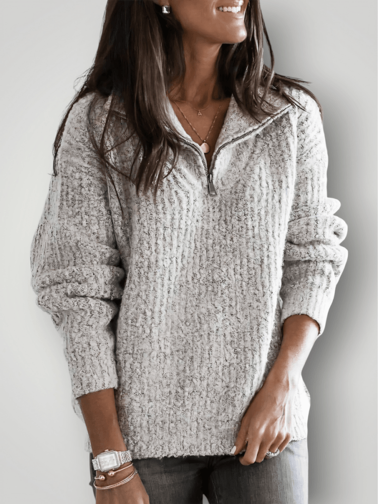 Pull Élégant au Style Contemporain Confortable 1