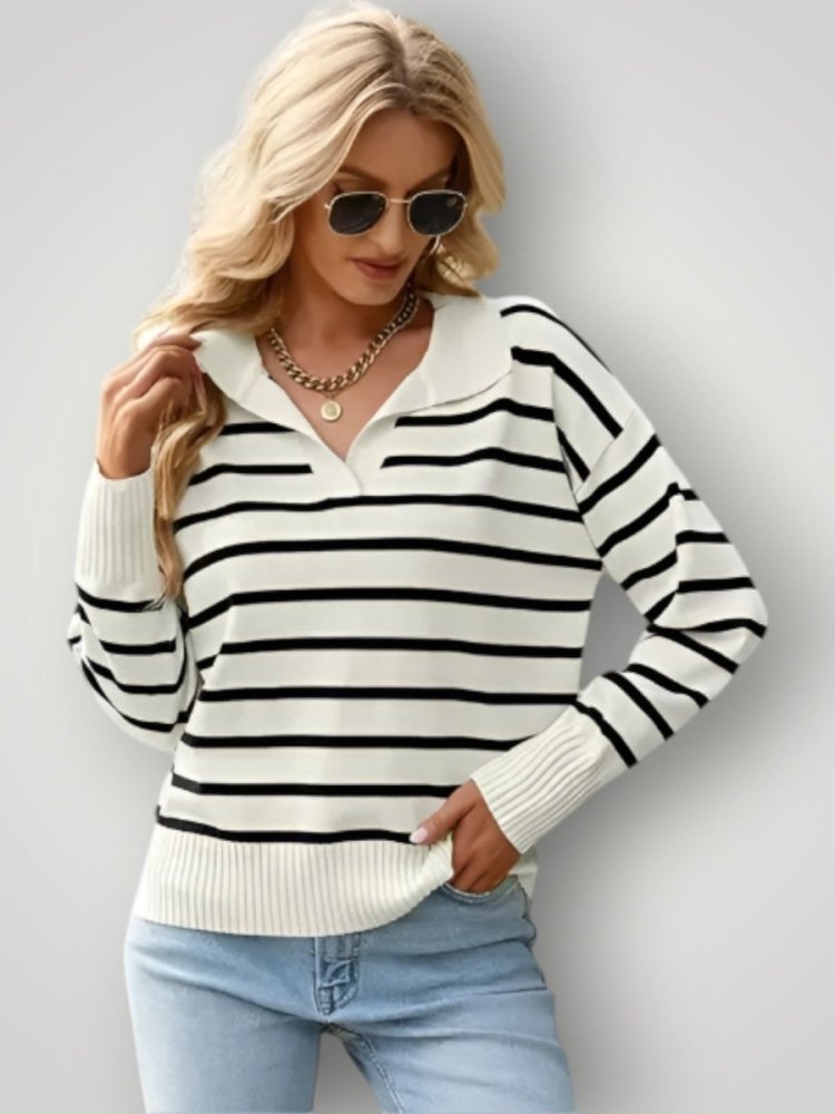 Pull Élégant au Style Contemporain Confortable 0