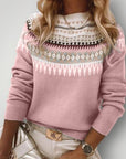 Pull Femme Tricoté Confortable et Chic 3