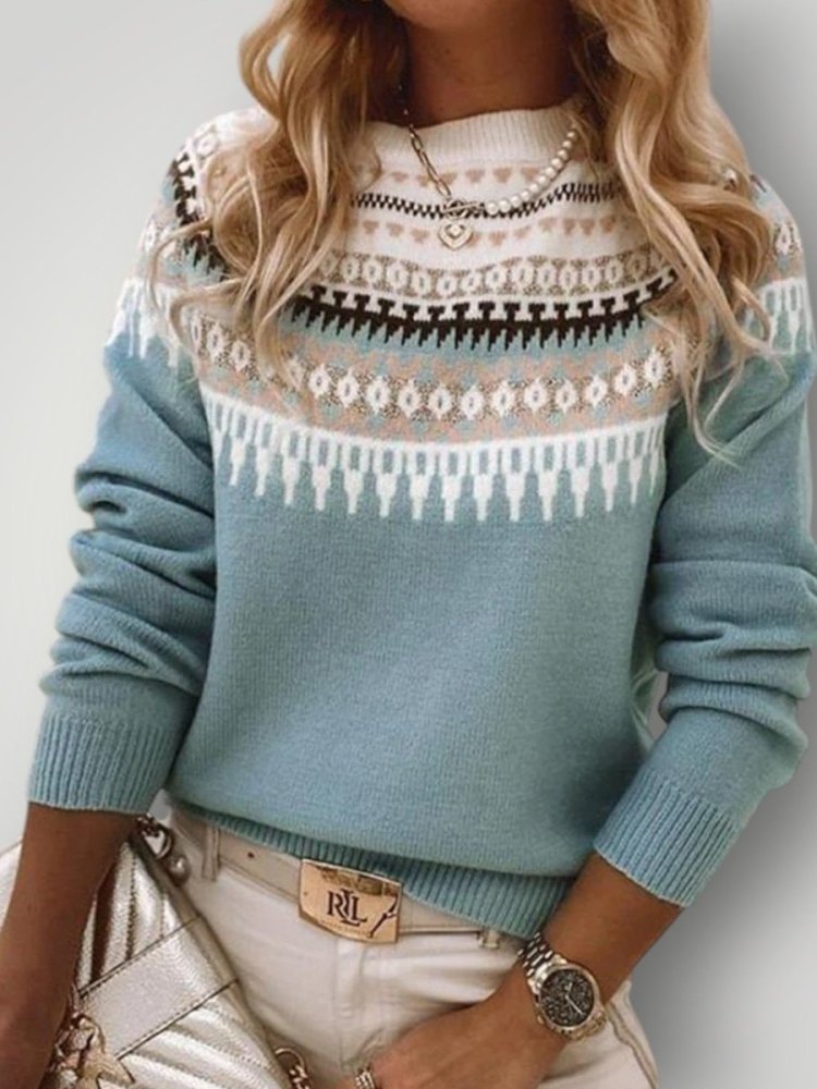 Pull Femme Tricoté Confortable et Chic 0