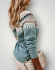 Pull Femme Tricoté Confortable et Chic 2