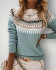 Pull Femme Tricoté Confortable et Chic 1