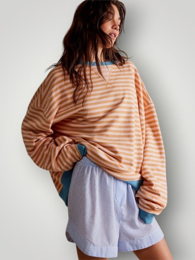Pull Rayé Élégant et Confortable 4