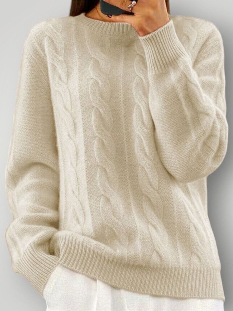 Pull Tricot Femme Élégant et Confortable 0