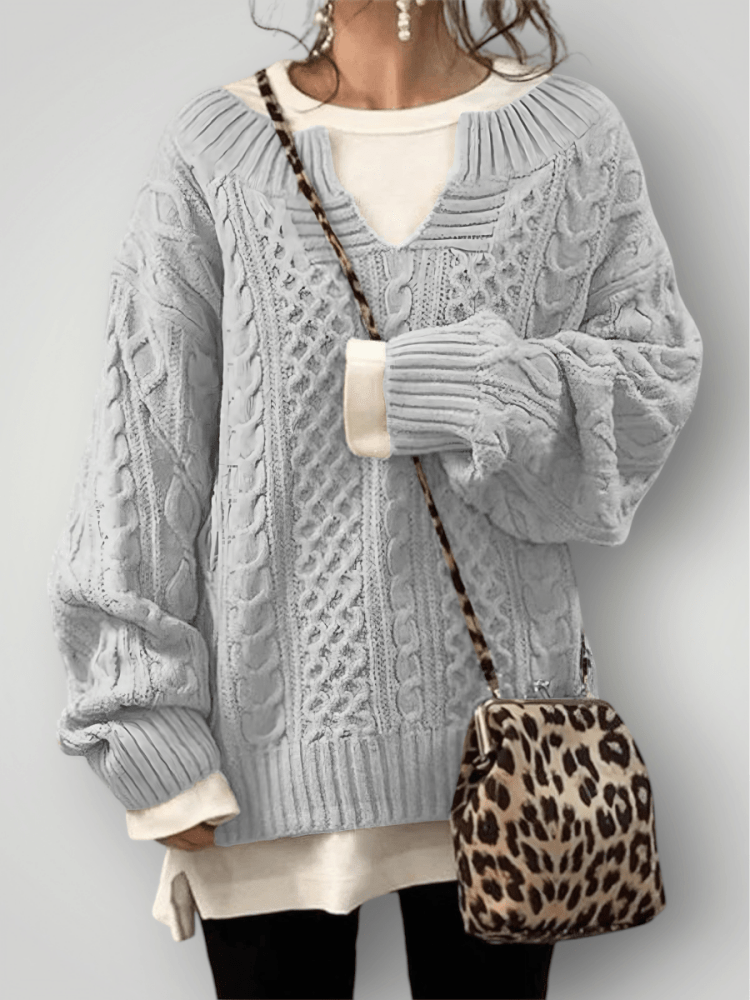 Pull Tricoté Élégant et Confortable 3