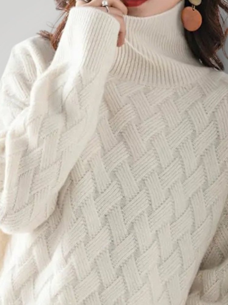 Pull Tricoté Élégant et Confortable 3