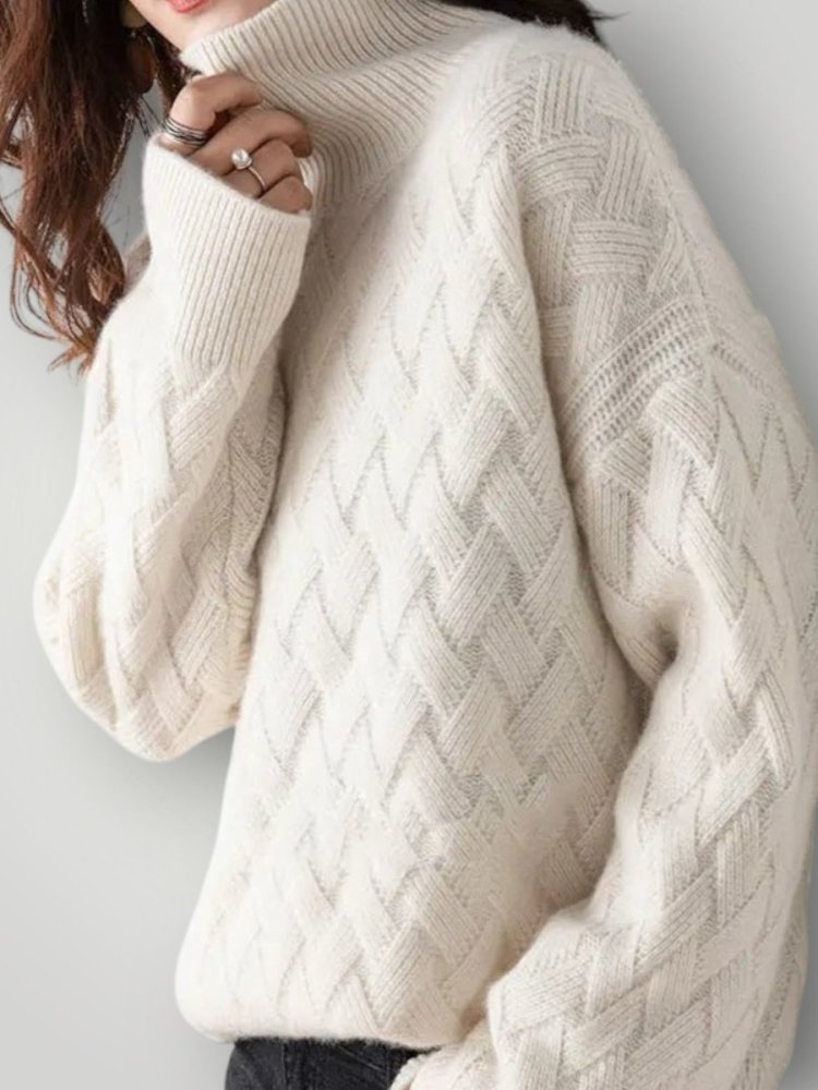 Pull Tricoté Élégant et Confortable 4