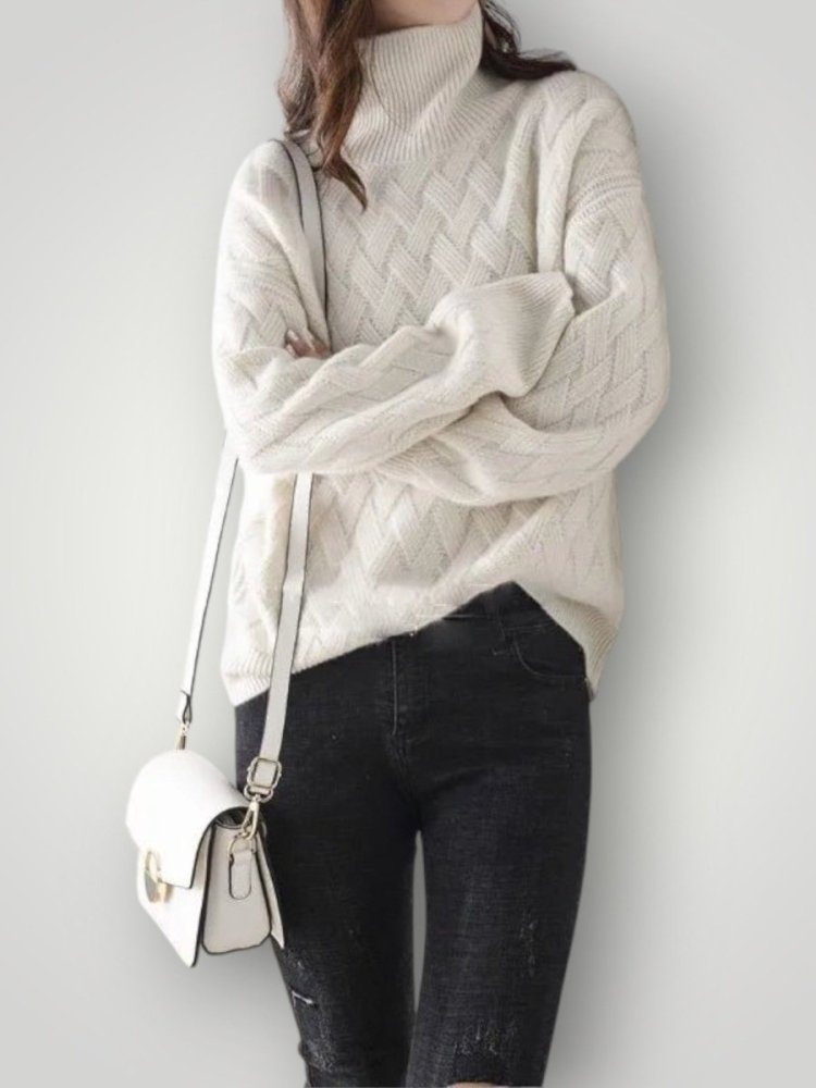Pull Tricoté Élégant et Confortable 2