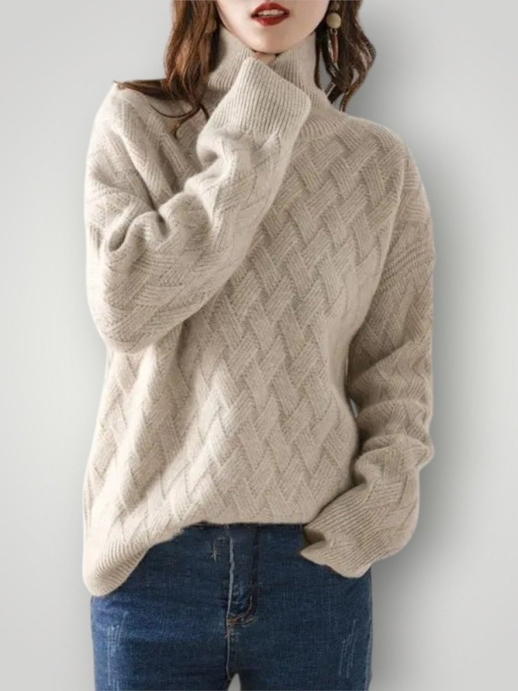 Pull Tricoté Élégant et Confortable 0