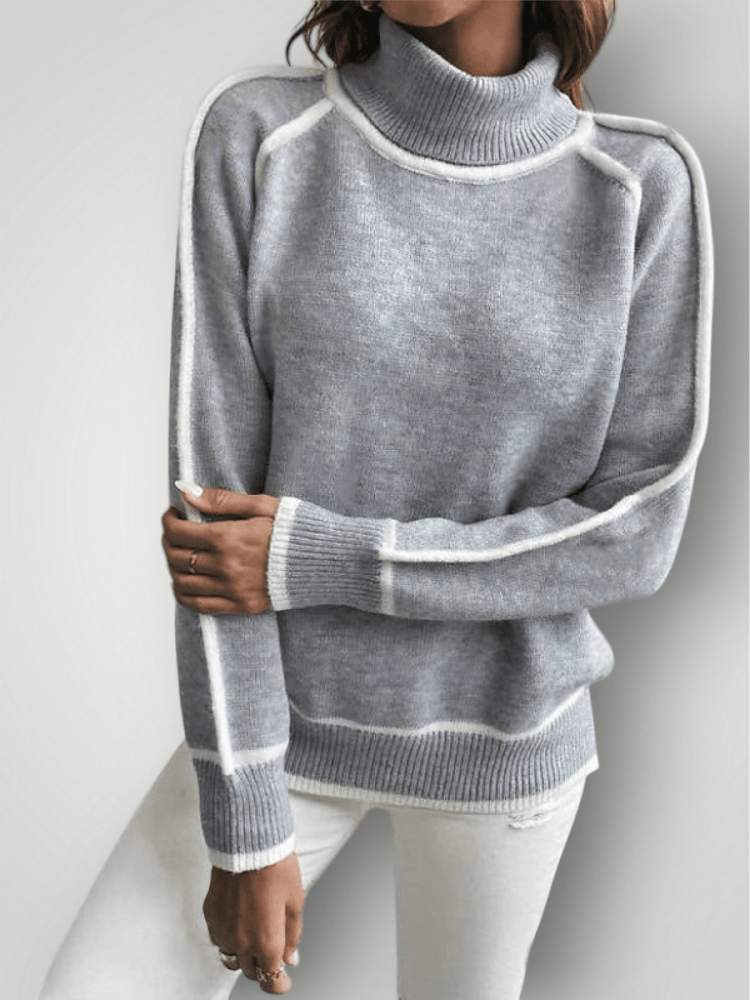Pull Tricoté Élégant et Confortable 2