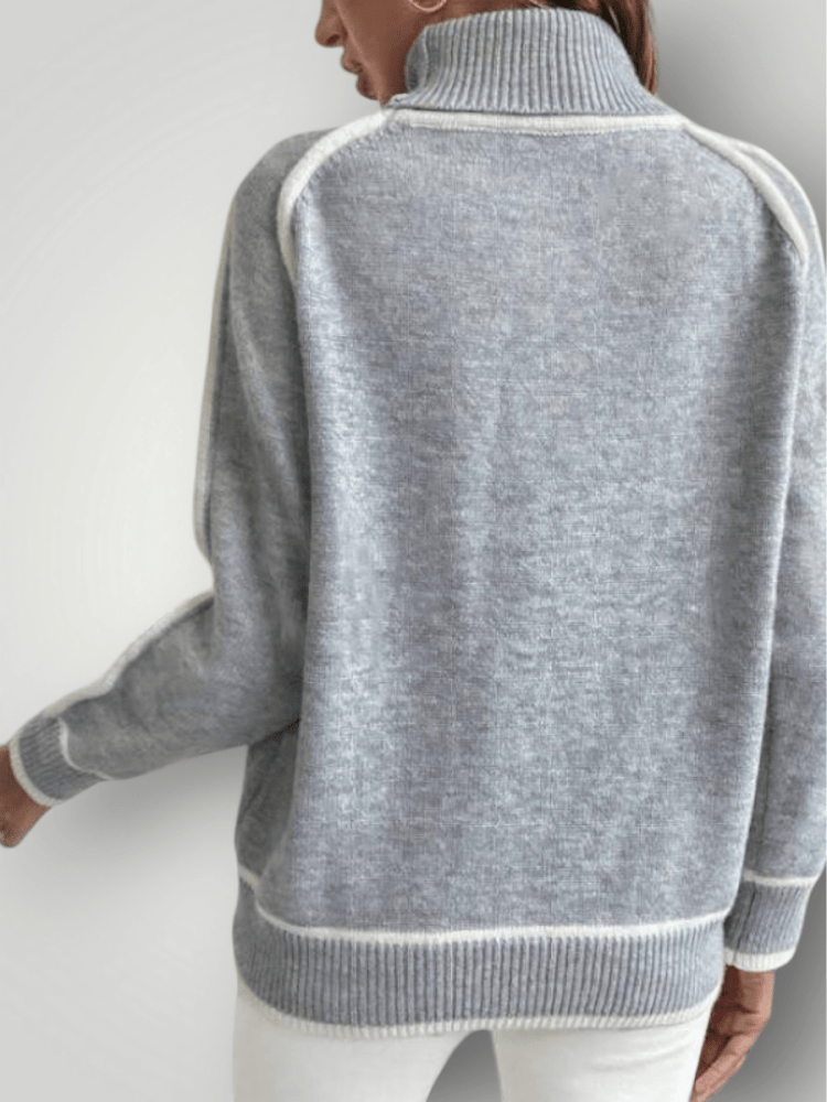 Pull Tricoté Élégant et Confortable 3
