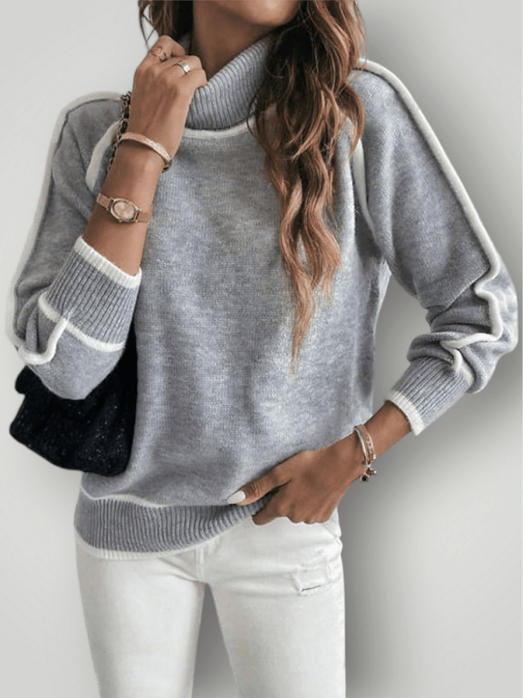 Pull Tricoté Élégant et Confortable 0