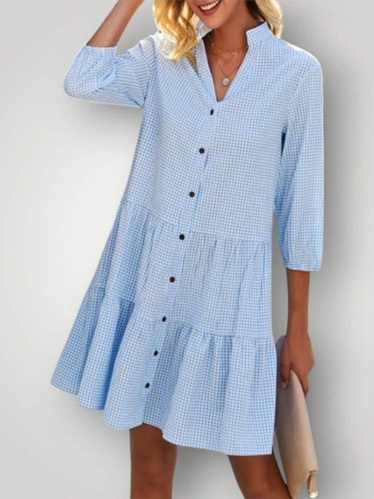 Robe à Volants Élégante 0