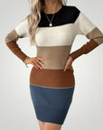 Robe Color Block Élégante et Confortable 9 - Mode Lumière